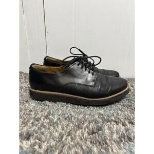 Clarks Shoes Womens 8.5 Glick Darby Oxford Leather Lace Up Preppy Twee Academia